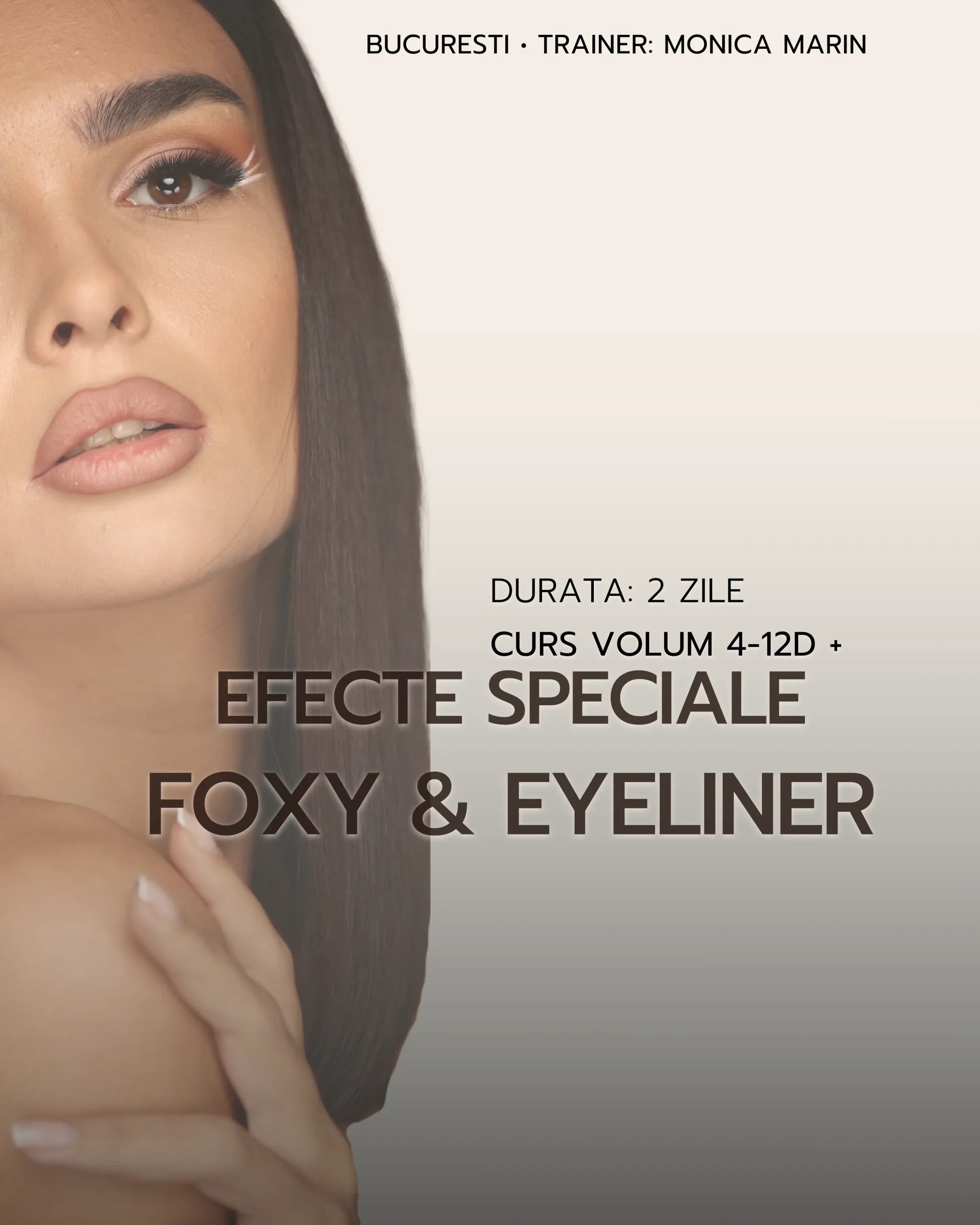 Curs volum efecte speciale eyeliner
